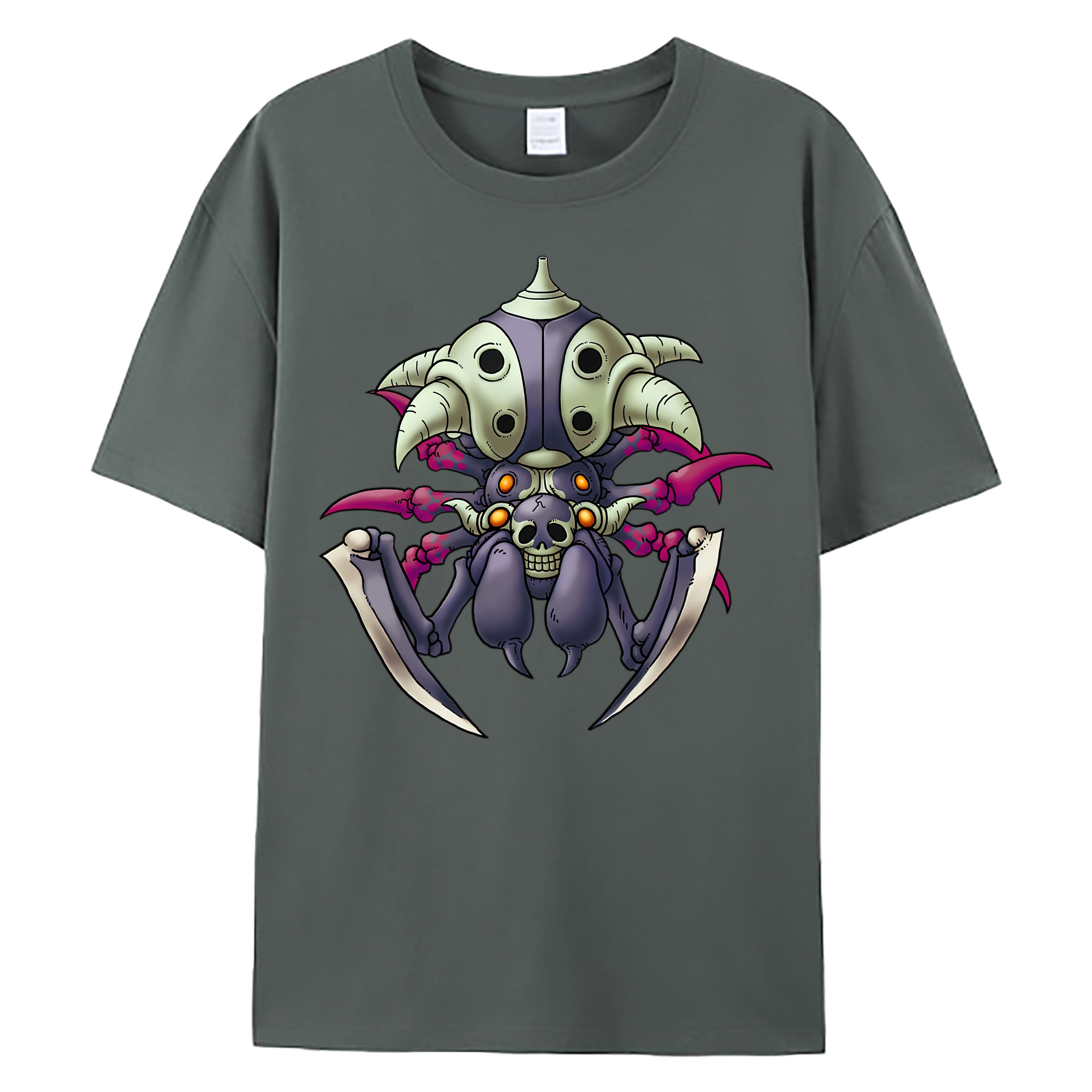 （画像用） ドラゴンクエスト Doragon Kuesuto Dragon Quest 綿100％ メンズ半袖Tシャツ｜肌触りやわらか＆通気性